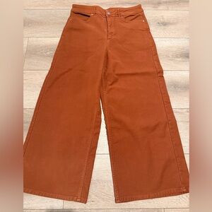 CALIA by Carrie Underwood Rust Wide Leg Jeans
